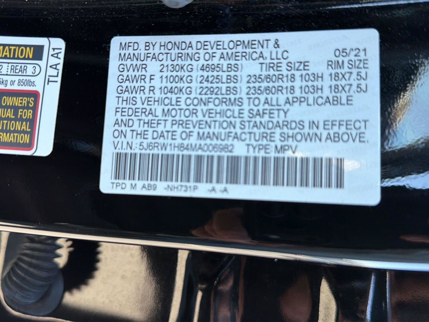 Used 2021 Honda CR-V EX-L image 44