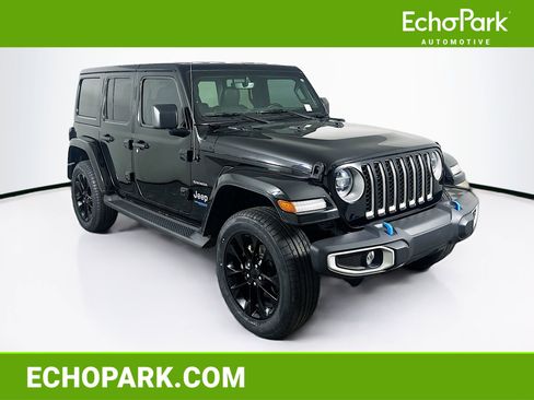 Used 2022 Jeep Wrangler Sahara w/ Cold Weather Group image 1