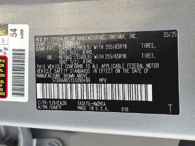 Used 2025 Toyota Grand Highlander AWD image 34