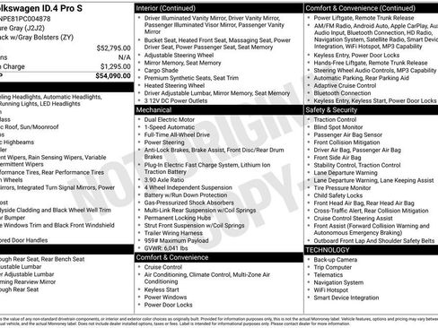 Certified 2023 Volkswagen ID.4 Pro S AWD/4WD image 36
