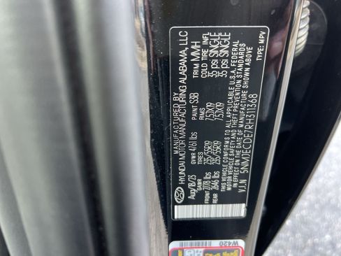 Used 2024 Hyundai Tucson Limited AWD/4WD image 29
