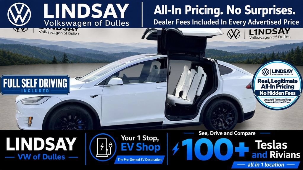 Used 2019 Tesla Model X 100D AWD/4WD image 5