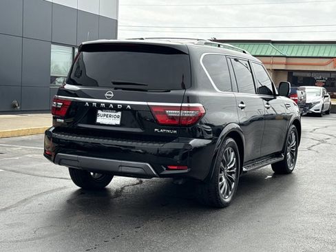 Certified 2023 Nissan Armada Platinum w/ Captain's Chairs Package image 3