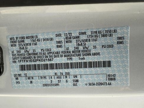 Certified 2023 Ford F150 XL w/ STX Appearance Package image 31