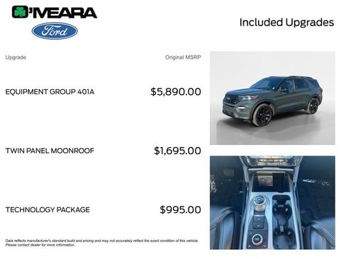 Used 2024 Ford Explorer ST w/ Equipment Group 401A image 4