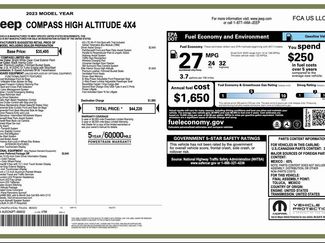 Certified 2023 Jeep Compass High Altitude w/ Driver Assist Group I video 2