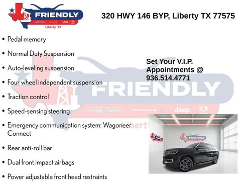 Used 2024 Jeep Wagoneer Series II w/ Flexible Seating Group AWD/4WD image 15