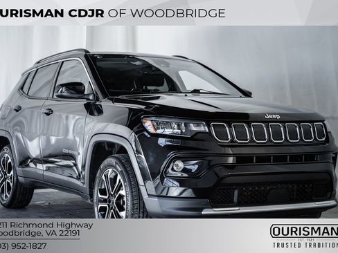 Certified 2022 Jeep Compass Limited w/ Sun and Sound Group image 1