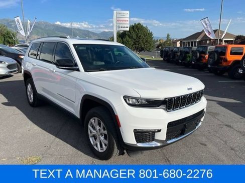 Used 2022 Jeep Grand Cherokee L Limited w/ Luxury Tech Group II AWD/4WD image 9