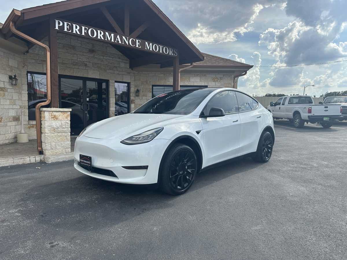 Used 2020 Tesla Model Y Long Range AWD/4WD image 1