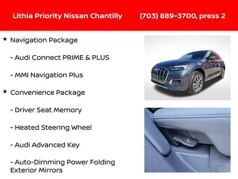 Used 2021 Audi Q5 2.0T Premium Plus w/ Premium Plus Package AWD/4WD image 12
