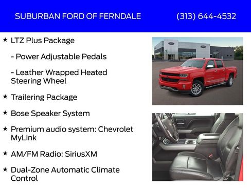 Used 2016 Chevrolet Silverado 1500 LTZ Z71 w/ LTZ Plus Package image 4