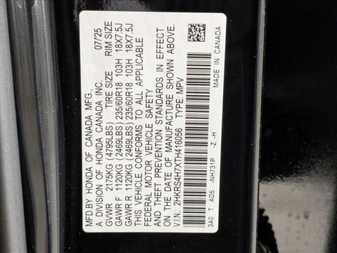 New 2026 Honda CR-V EX-L image 18