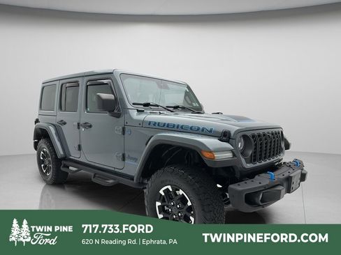 Used 2024 Jeep Wrangler Unlimited Rubicon 4xe AWD/4WD image 1