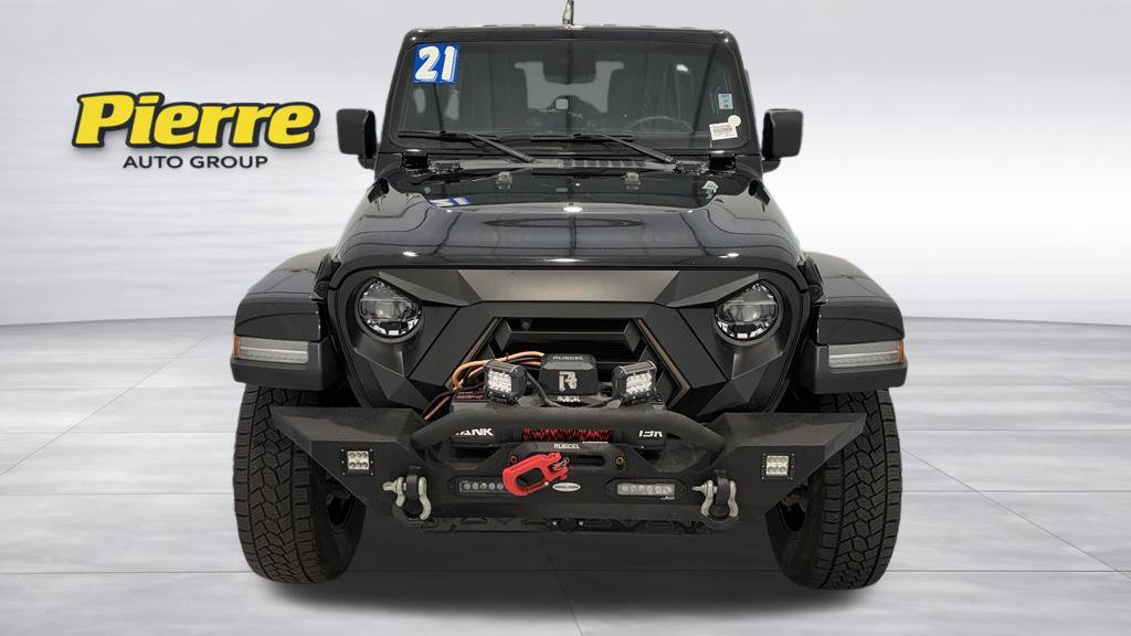 Used 2021 Jeep Wrangler Unlimited Sahara w/ Uconnect 4C Nav & Sound Group AWD/4WD image 8