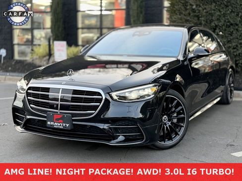 Used 2023 Mercedes-Benz S 500 S 500 w/ AMG Line image 1