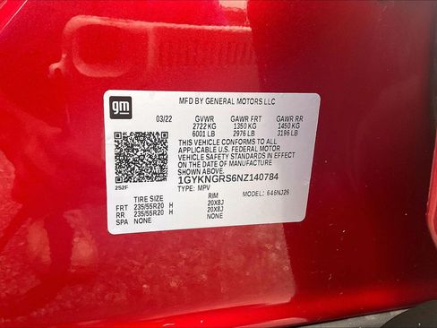 Used 2022 Cadillac XT5 Sportv w/ LPO, ONYX Package AWD/4WD image 37