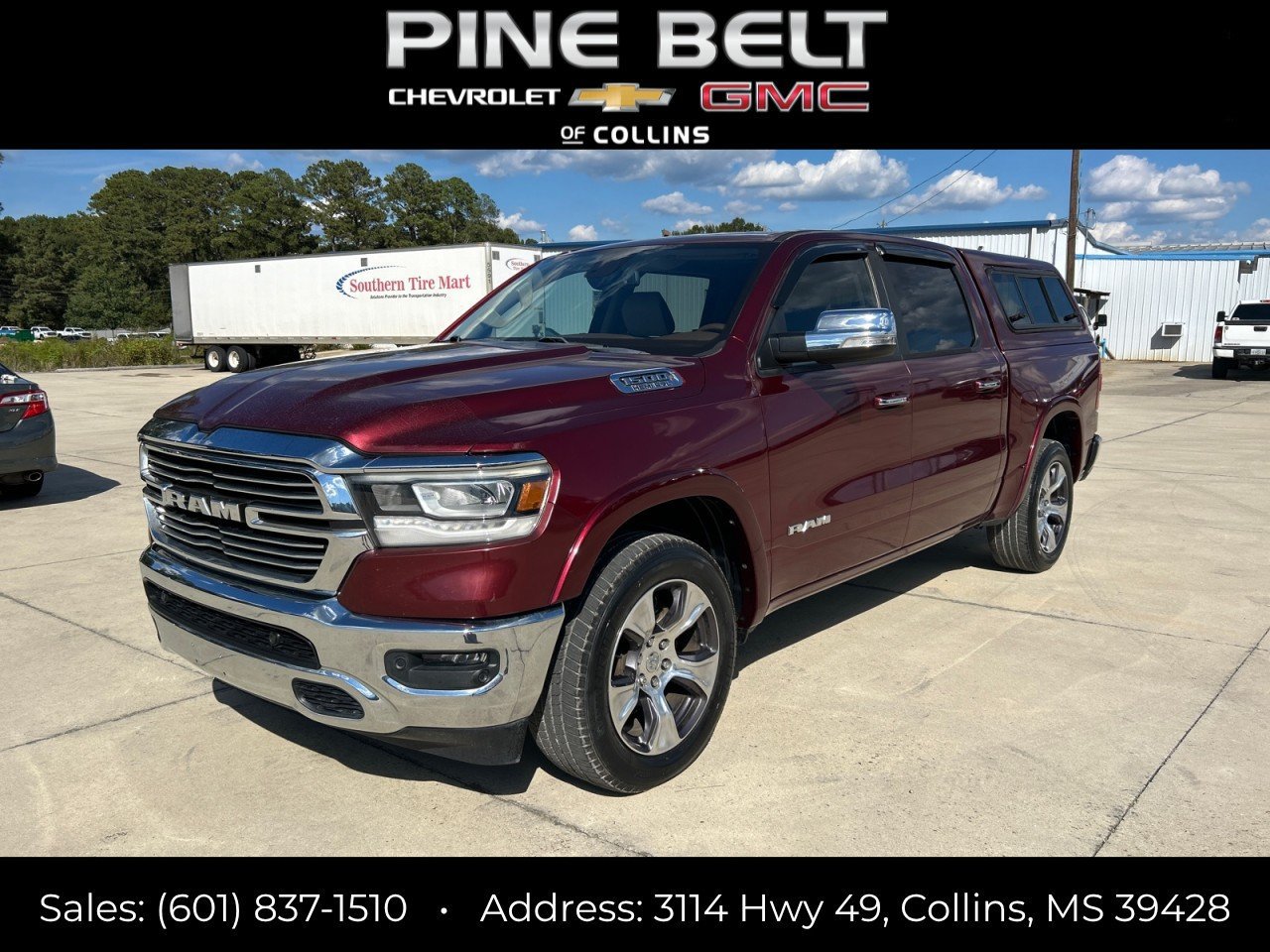 Used 2019 RAM 1500 Laramie AWD/4WD image 1