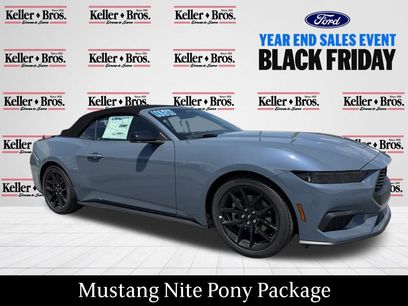New 2025 Ford Mustang Premium w/ Mustang Nite Pony Package
