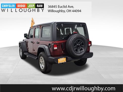 Certified 2021 Jeep Wrangler Unlimited Sport AWD/4WD image 6