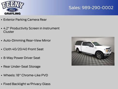 Used 2020 Ford F150 XLT w/ Equipment Group 301A Mid image 16