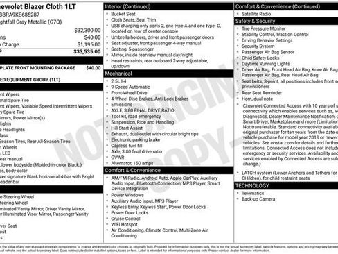 Used 2019 Chevrolet Blazer LT image 7