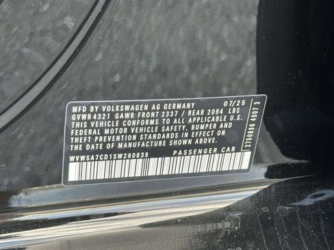 New 2025 Volkswagen GTI SE image 16