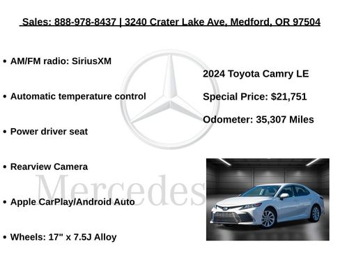 Used 2024 Toyota Camry LE image 5