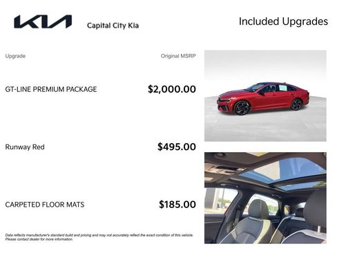 Certified 2025 Kia K5 GT-Line w/ GT-Line Premium Package FWD image 4
