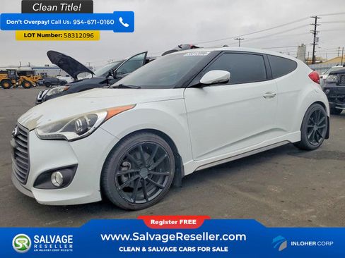 Used 2016 Hyundai Veloster Turbo w/ Option Group 04 FWD image 1