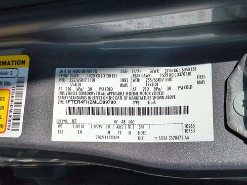 Used 2021 Ford Ranger XLT w/ Equipment Group 301A Mid AWD/4WD image 34