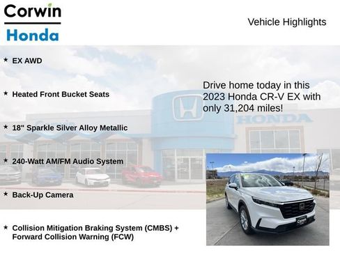 Used 2023 Honda CR-V EX image 6