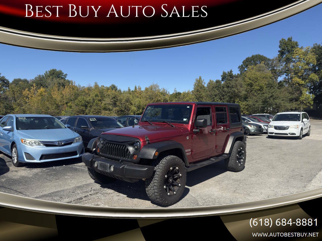 Used 2012 Jeep Wrangler Unlimited Sport w/ PWR Convenience Group AWD/4WD image 1