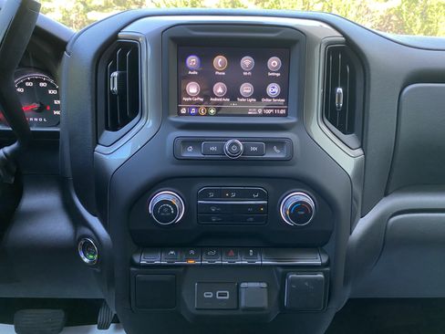 Used 2025 Chevrolet Silverado 1500 Custom w/ Turbomax Blackout Package AWD/4WD image 23