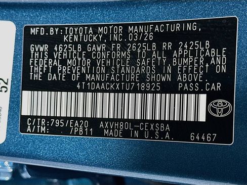 Certified 2026 Toyota Camry SE w/ Convenience Package FWD image 32