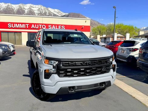 Used 2025 Chevrolet Silverado 1500 Custom w/ LPO, Dark Essentials Package image 2