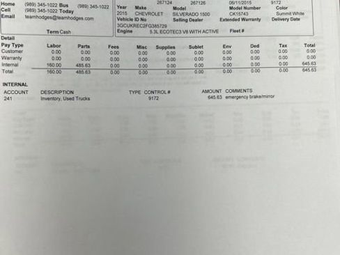 Used 2015 Chevrolet Silverado 1500 LT w/ Max Trailering Package image 39