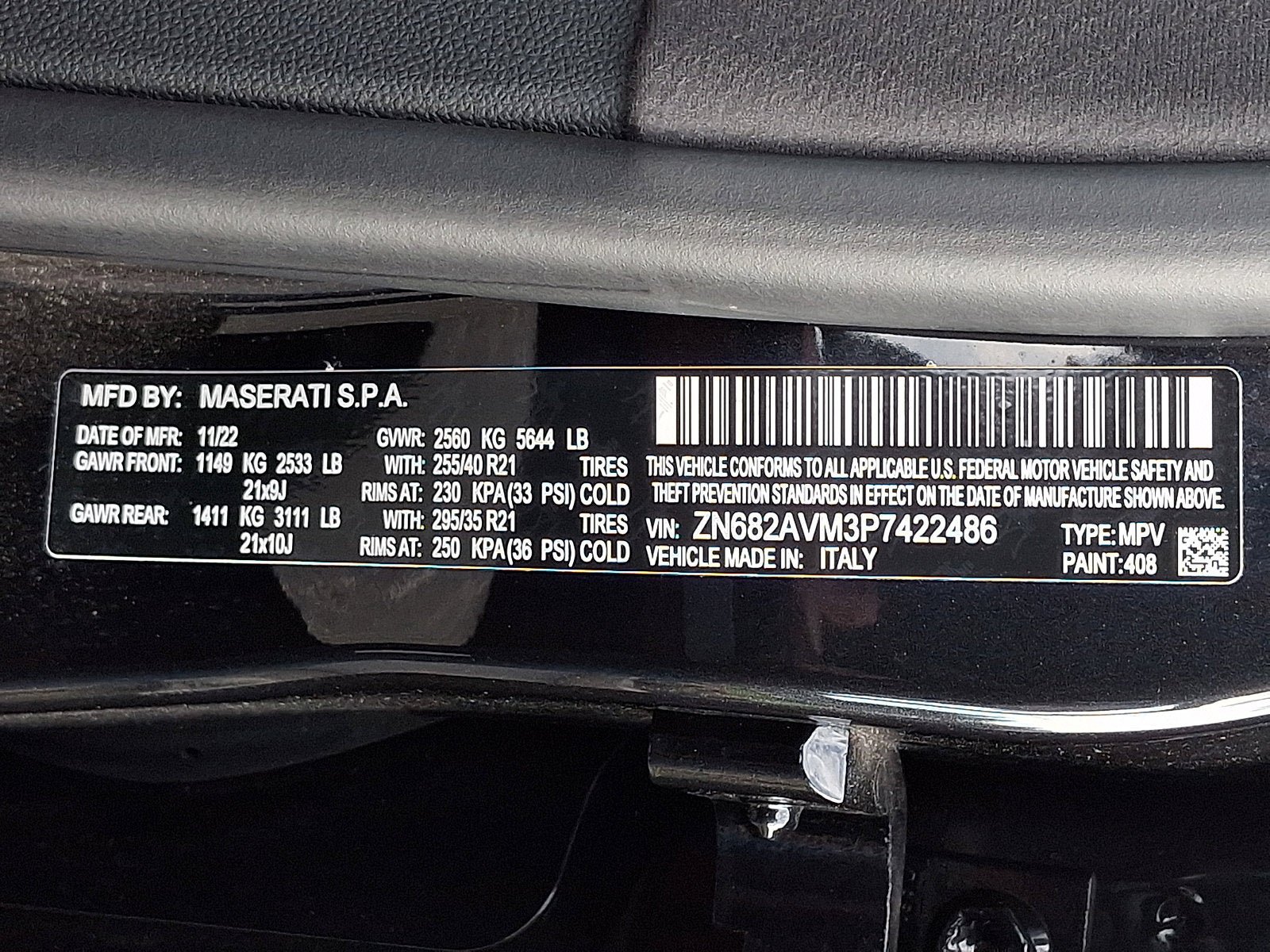 Used 2023 Maserati Grecale Modena AWD/4WD image 28