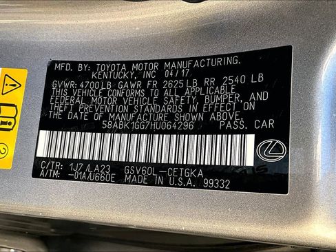 Used 2017 Lexus ES 350 image 35