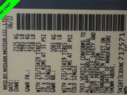 Certified 2022 Nissan Rogue SL image 92