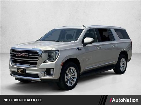 Used 2022 GMC Yukon XL SLT w/ Max Trailering Package RWD image 1