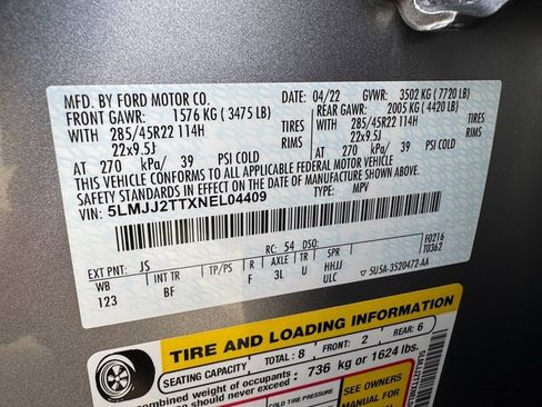 Used 2022 Lincoln Navigator Black Label image 36