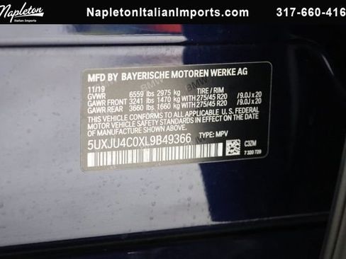 Used 2020 BMW X5 M50i w/ Executive Package AWD/4WD image 43