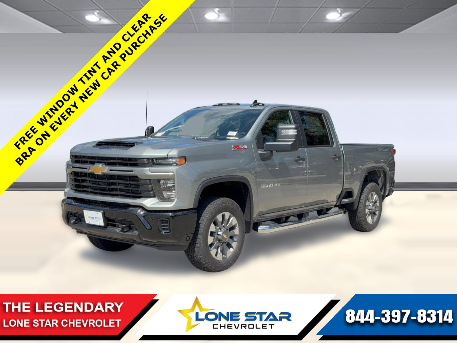 New 2026 Chevrolet Silverado 2500 Custom w/ Custom Value Package AWD/4WD image 1