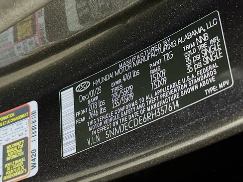 Used 2024 Hyundai Tucson Limited AWD/4WD image 12