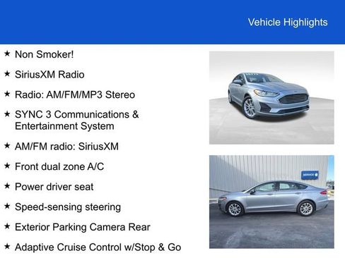 Used 2020 Ford Fusion SE image 2