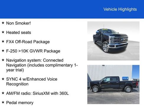 Used 2024 Ford F250 Lariat w/ Lariat Ultimate Package AWD/4WD image 2