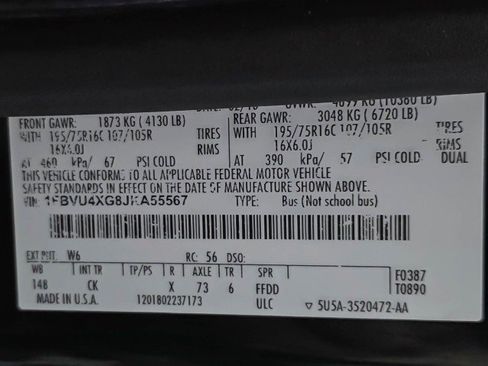 Used 2018 Ford Transit 350 XLT RWD image 37