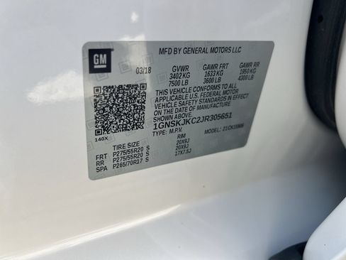 Used 2018 Chevrolet Suburban Premier AWD/4WD image 37