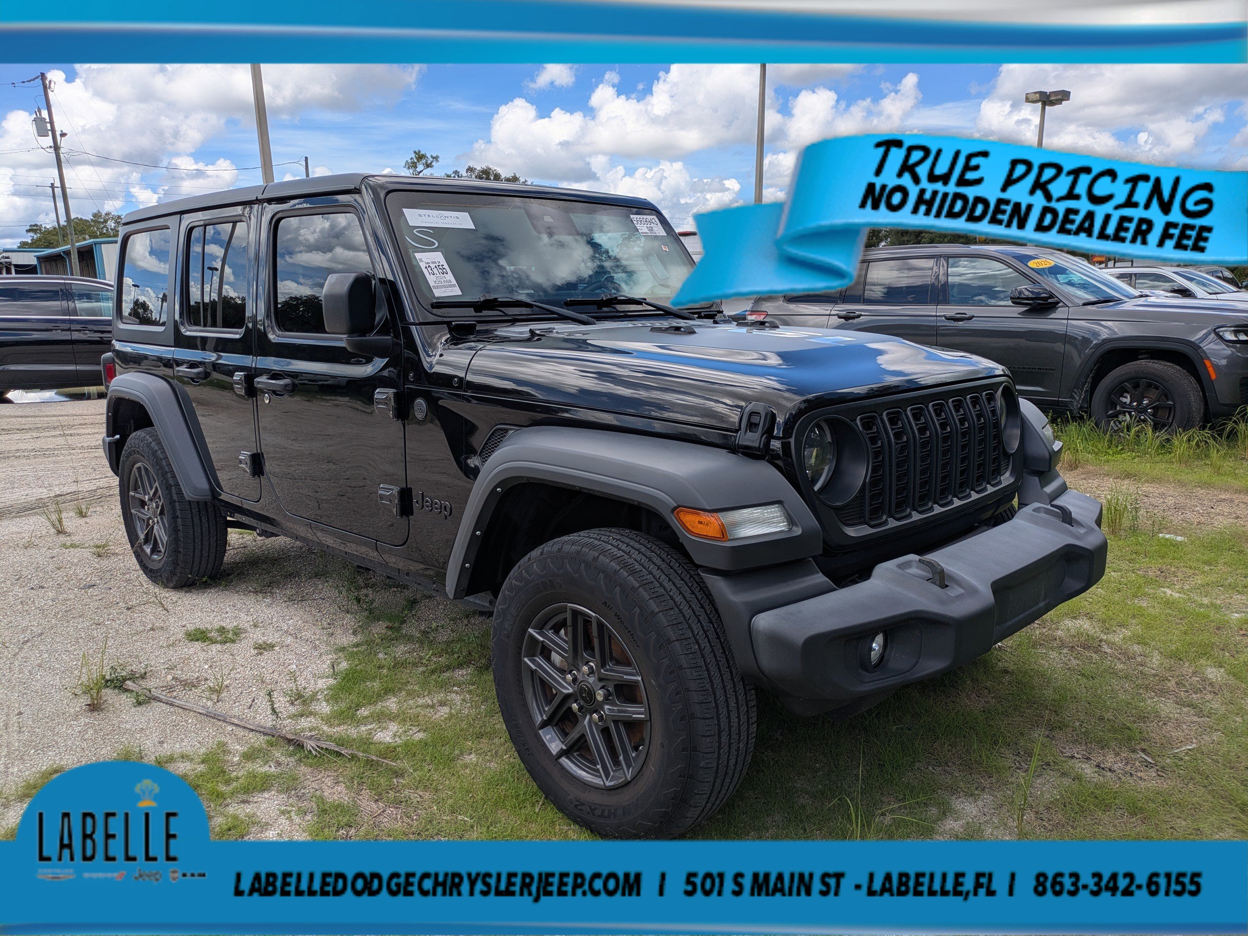 Used 2024 Jeep Wrangler Unlimited Sport AWD/4WD image 1